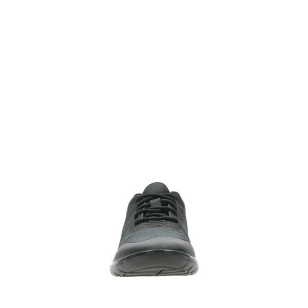 Clarks Girls Scape Civic Kid Trainers Black | CA-3874960